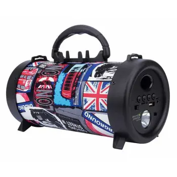 Prijenosni bluetooth zvučnik Manhattan BT Boombox London