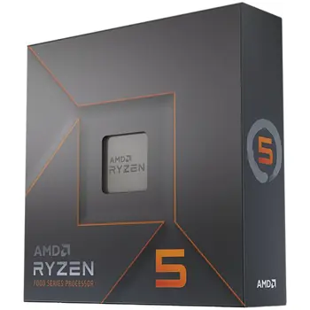 Procesor AMD Ryzen 5 6C/12T 7600X (4.7/5.0GHz Boost,38MB,105W,AM5) box, with Radeon Graphics