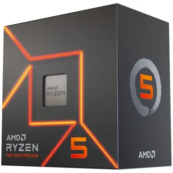 Procesor AMD Ryzen 5 7600 (AM5) Processor (PIB) with Wraith Stealth Cooler and Radeon Graphics