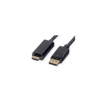 Roline DisplayPort kabel, DP - UHDTV, M/M, 2.0m, crni