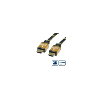 Roline HDMI kabel, HDMI M - HDMI M, 20m (pozlaćeni konektori)