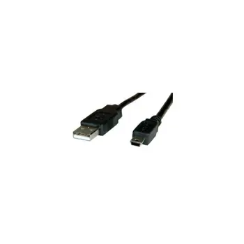 Roline USB2.0 kabel, TIP A(M) na Mini USB 5-pin(M), 1.8m