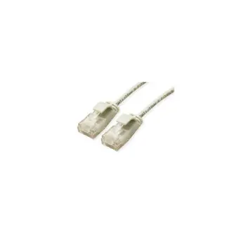 Roline UTP Data Center Patch kabel, Cat.6A (Class EA), LSOH, Slim, 5m, sivi