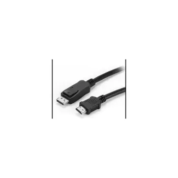 Roline VALUE DisplayPort kabel v1.1, DP - HDMI (HDTV), M/M, 10m, crni