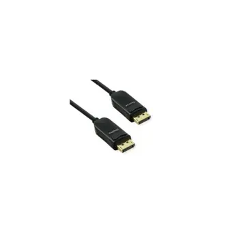 Roline VALUE DisplayPort kabel v1.4 (AOC), M/M,15m, crni