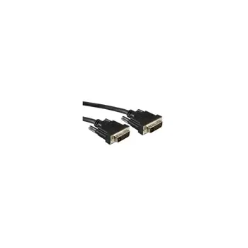 Roline VALUE DVI kabel, DVI-D (24+1) M/M, dual link, 1.0m