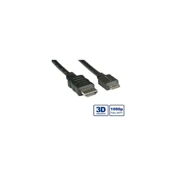 Roline VALUE HDMI High Speed Cable with Ethernet, Type A M - Type C M (mini), 2.0m