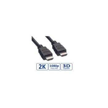 Roline VALUE HDMI kabel, HDMI M - HDMI M, 10m