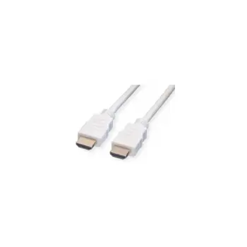 Roline VALUE HDMI kabel, M/M, 1.0m, bijeli