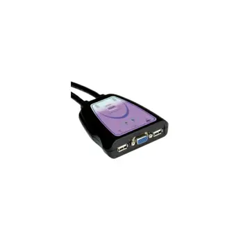 Roline VALUE KVM Switch Star 2PC - 1×Monitor, 1×Tipkovnica, 1×Miš, USB