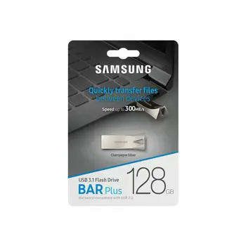 SAMSUNG BAR PLUS 128GB Champagne Silver