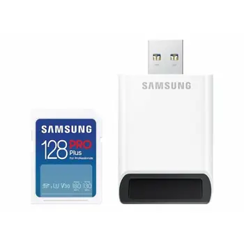 SAMSUNG PRO Plus Reader SDXC Card 128GB