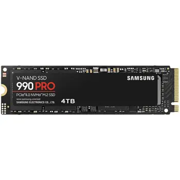 Samsung SSD 990 PRO Series 4TB M.2 PCIe, r7450MB/s, w6900MB/s