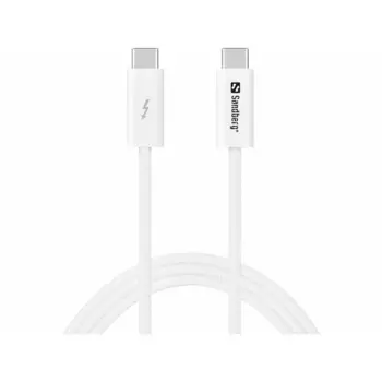 Sandberg USB4 Type C Cable, 240W, 40Gbps, 1m