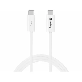 Sandberg USB4 Type C Cable, 240W, 40Gbps, 2m