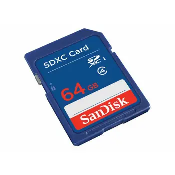 SANDISK 64GB SDXC Card Class4