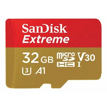 SANDISK Extreme microSDHC 32GB + SD Ad