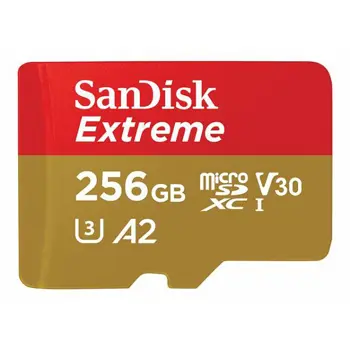 SANDISK Extreme microSDXC 256GB + SD Adp