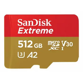 SANDISK Extreme microSDXC 512GB + SD Adp