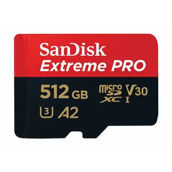 SANDISK Extreme Pro microSDXC 512GB+Adp