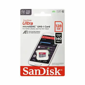 SANDISK MEMORIJSKA KARTICA MicroSDXC UHS-I 140MB/s 128GB