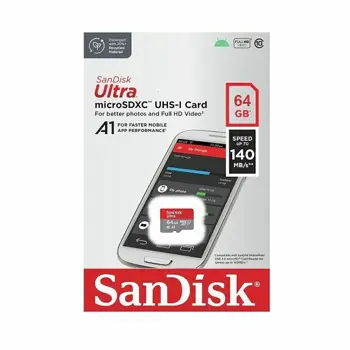 SANDISK MEMORIJSKA KARTICA MicroSDXC UHS-I 140MB/s 64GB