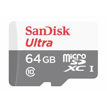 SANDISK Ultra 64GB microSDXC + SD Adpt