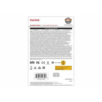 SANDISK Ultra USB 3.0 64GB 2-pack