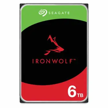 Seagate 6 TB 3,5" HDD, Ironwolf, 5400 RPM, 256MB