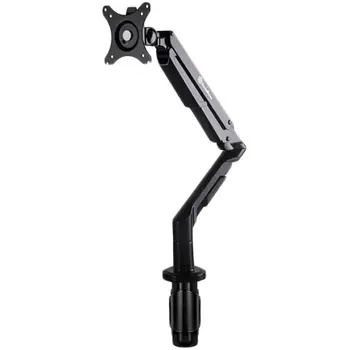 SilverStone Mounting Arm SST-ARM12B, Supports 1 monitor up to 36” in size and 12kg, VESA Mounting Interface Standard, Gas spring, Aluminum, Black