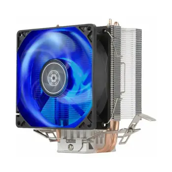 SilverStone SST-KR03 Kryton CPU Cooler, Silent hydraulic bearing 92mm blue LED fan, Intel LGA 775/115x/1200/1366 AMD Socket AM4/AM3/AM2/FM2/FM1