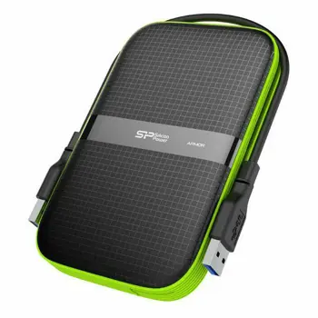 SP HDD USB 3.2 Gen1 ARMOR A60 2.5" 1TB BLACK/GREEN