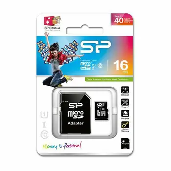 SP MEMORIJSKA KARTICA MicroSD/Adapter 16GB CL10