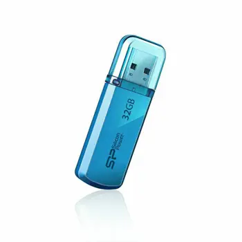 SP USB 2.0 FLASH DRIVE HELIOS 101 32GB BLUE AKCIJA