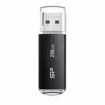 SP USB 3.1 FLASH DRIVE BLAZE B02 256GB BLACK