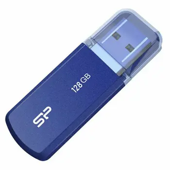 SP USB 3.2 FLASH DRIVE HELIOS 202 128GB BLUE