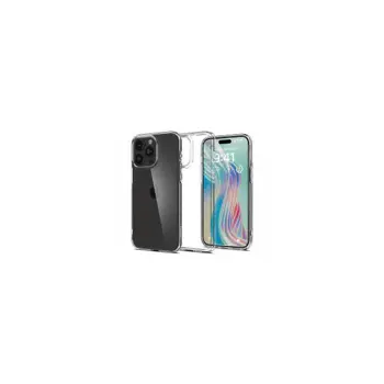 Spigen Crystal Hybrid, zaštitna maska za telefon, prozirna - iPhone 15 Pro Max (ACS06446)