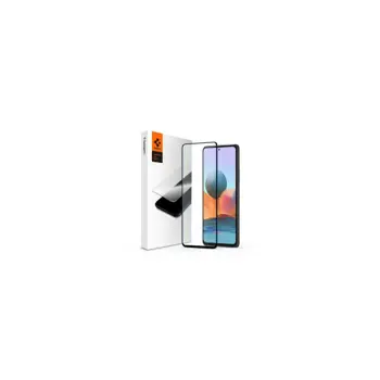 Spigen Glass FC, zaštitno staklo za ekran telefona, crno - Xiaomi Redmi Note 10 Pro