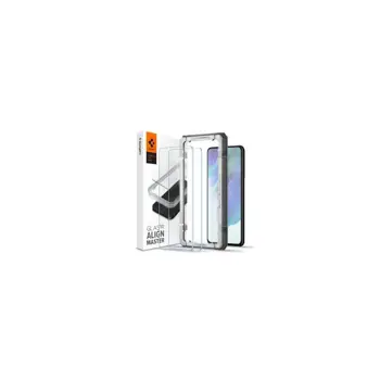 Spigen Glas.tR AlignMaster, zaštitno staklo za ekran telefona, 2 kom + okvir za instalaciju - Samsung Galaxy S21 FE 5G