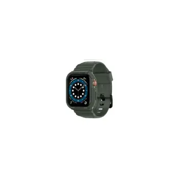 Spigen Rugged Armor Pro, zaštitna maska za Apple pametni sat, zelena - Apple Watch 8/7 (45mm)/SE 2022/6/SE/5/4 (44mm)