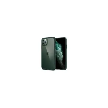 Spigen Ultra Hybrid, zaštitna maska za telefon, midnight green - iPhone 11 Pro (ACS00417)