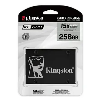 SSD Kingston SSD KC600, R550/W500,256GB, 7mm, 2.5"