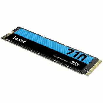 SSD LEXAR LNM710 500GB High Speed PCIe Gen 4X4 M.2 NVMe, up to 5000 MB/s read and 2600 MB/s write