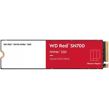 SSD NAS WD Red SN700 2TB M.2 2280-S3-M PCIe Gen3 x4 NVMe, Read/Write: 3400/2900 MBps, IOPS 480K/540K, TBW: 2500