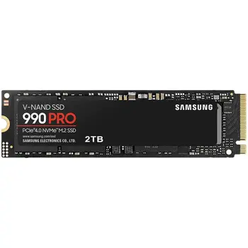 SSD Samsung 2TB M.2 PCIEx4 PCI Gen4.0 990 Pro without Heatsink 1200 TBW 5 yrs