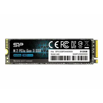 SSD SILICON POWER P34A60 512GB M.2 PCIe