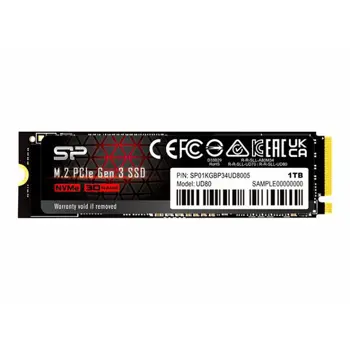 SSD SILICON POWER UD80 1TB M.2 PCIe Gen3