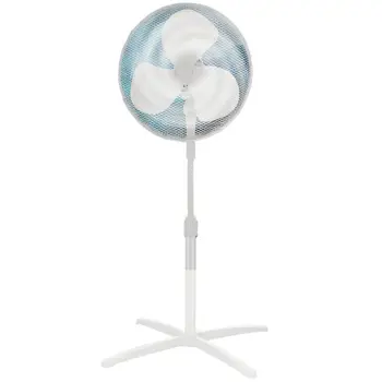 Stand fan MIDEA, 40cm, 40W,  3 speeds, mechanical, noise level: 55-65 dB, Oscillation  80°, Tilting +16° -8°, Adjustable