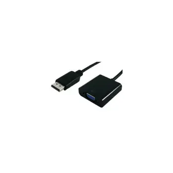 STANDARD adapter/kabel DisplayPort - VGA, M/F, 0.15m