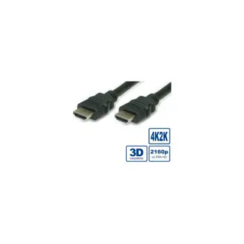 STANDARD HDMI Ultra HD kabel sa mrežom, M/M, crni, 1.0m